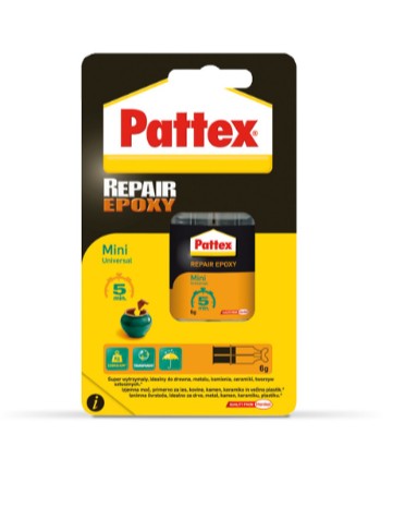 Pattex EPOXY REPAIR MINI epoxidové lepidlo 6 ml