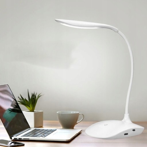 LAMPA DO ŠKOLY 14 LED USB TOUCH