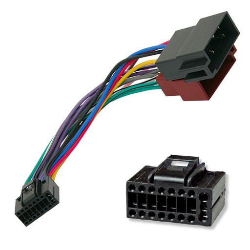 KONEKTOR ADAPTÉRA RÁDIO ISO AUDIO JVC KS KD KW
