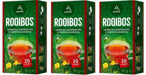 Astra červený čaj Rooibos 60 sáčkov 1,5g
