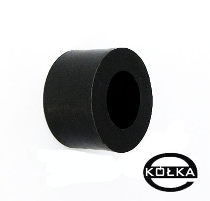 Jednoduchá plastová rolka fi. 37 mm bez ložiska