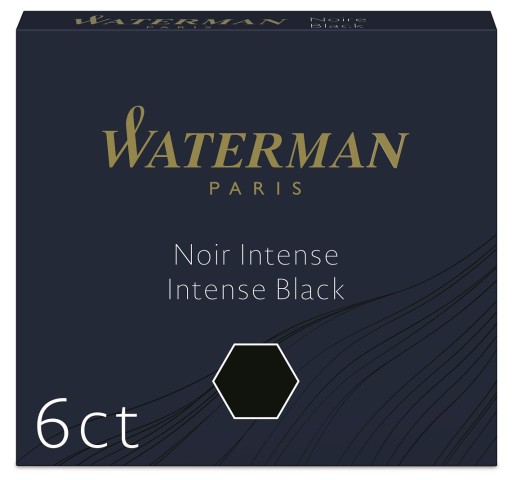 Atramentové kazety Waterman International Black