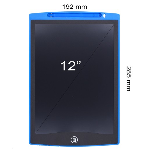 GRAFICKÝ TABLET PRE DETI maľba, kresba, popis, tabuľa, stylus, 12