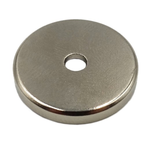 Neodymový magnet 20x7/3,5x3 mm N42 ROCK S OTVOROM PRE SILNÚ SKRUTKU