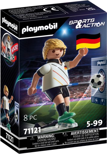 PLAYMOBIL 71121 Športový a akčný hráč Nemecko