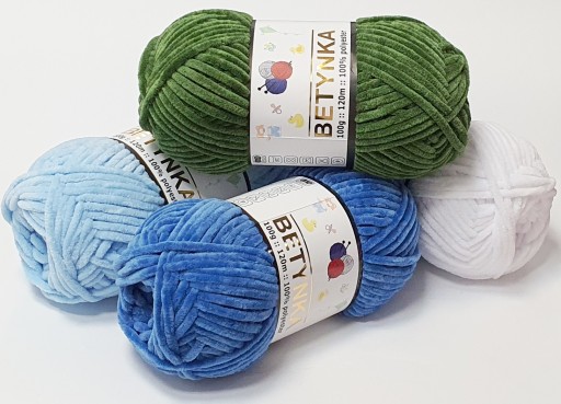 BETTYNKA SOFT detská priadza pre maskotov GREEN 361
