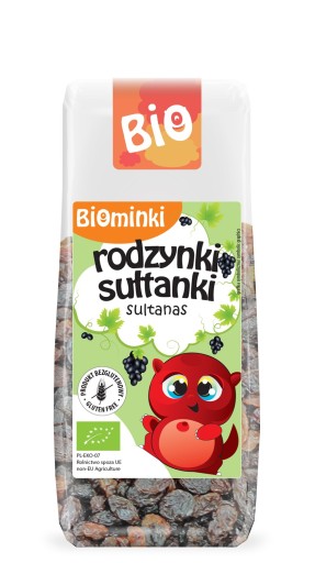 BIO SULTÁNOVÉ HROZIENKY 150 g - BIOMINKI