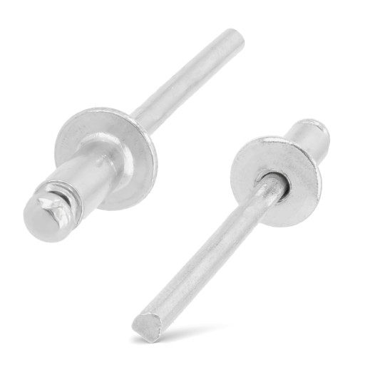 Uslepovacie nity, nerez, nit 4x10, 50 ks