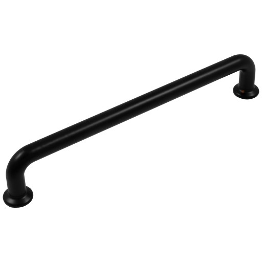 MAT ČIERNA NÁBYTKOVÁ KĽÚČKA LOFT MODERNÁ TRUBKA QHD-05 160 mm