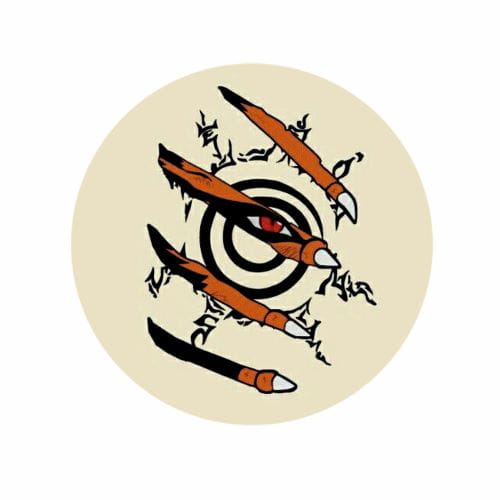 Anime Naruto špendlík 58 mm