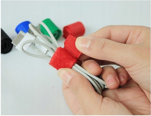 TIES VELCRO BAND Suchý zips so suchým zipsom pre KÁBLE KÁBLE ORGANIZÁTOR