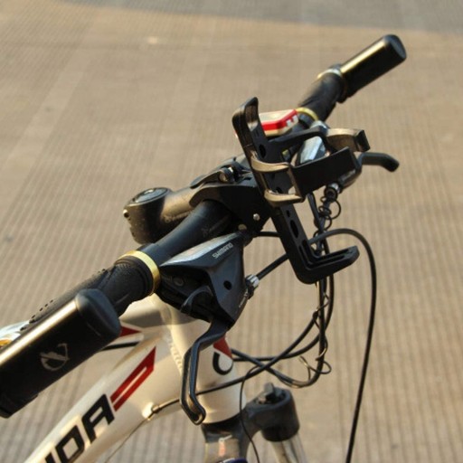 DRŽIAK NA BICYKEL KOŠÍK NA FĽAŠU VODA KLIETKA BETO UPEVNENIE K RÁMU 4