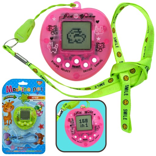 TAMAGOTCHI TAMAGOCZI 168in1 INTERAKTÍVNE ELEKTRONICKÉ ZVIERATKO + VODÍTKO