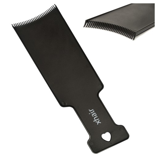 Balayage melír paleta LONG Spatula S HREBEŇOM na nanášanie farbiva