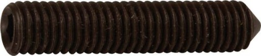 Kónická šesťhranná nastavovacia skrutka 4x20 mm, trieda 14.9