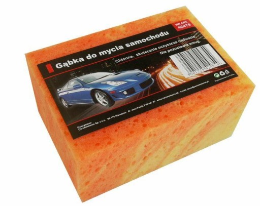 Hubka na ručné UMÝVANIE auta