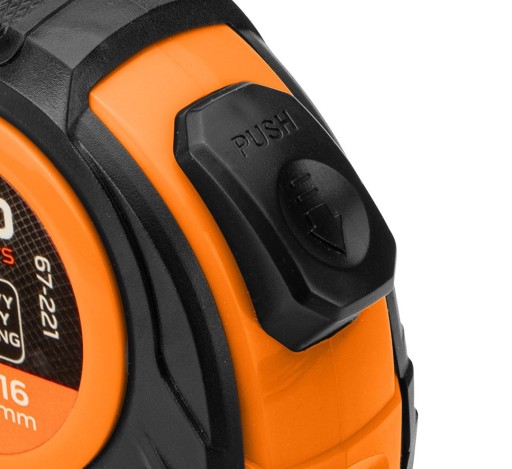 Zvinovací meter so zámkom MEASUREMENT meter 3 m Zvinovací meter Navíjací Automatic Neo