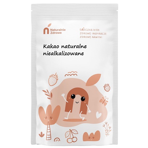PRÍRODNÝ KAKAOVÝ PRÁŠOK, NEALKALIZOVANÁ ENECZKA KIDS 200g