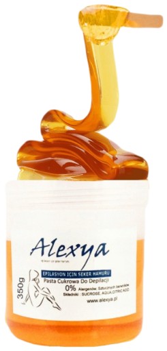 CUKROVÁ pasta na depiláciu - ALEXYA Natural