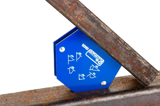 Zvárací štvorec 6 uholníkov 12.kg s magnetom