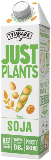 Tymbark Just Plants sójový rastlinný nápoj 1l