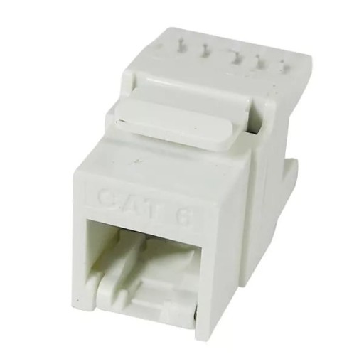 Keystone RJ45 8P8C KAT. 6, zadná montáž s