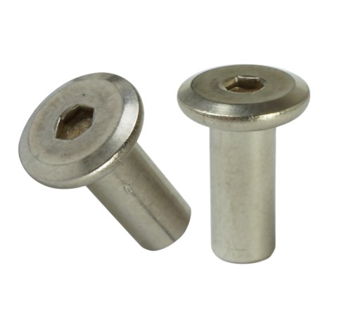 Spojovacia matica, typ Ericson, nehrdzavejúca oceľ, plochá hlava M5 x 12 mm
