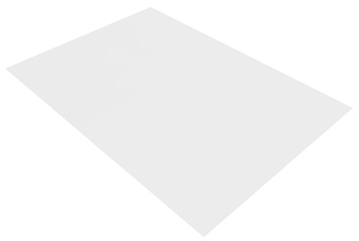 Termo kuriérske etikety A4 100 listov samolepiace biele 210x297 mm