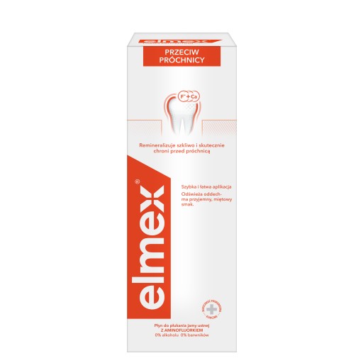 elmex CARIES ústna voda 400ml