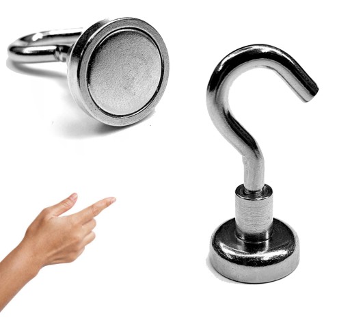 MAGNETOVÝ DRŽIAK HÁČKU NEODYMOVÝ UCHOVÁVAČ E16 5,5kg