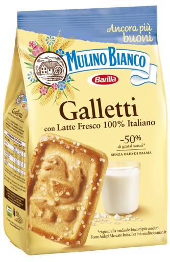 Mulino Bianco Galetti 350g cukrové sušienky