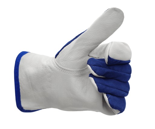 KOZIE PRACOVNÉ RUKAVICE SVETLÁ KRYTKA EUROSTRONG 820/9-L