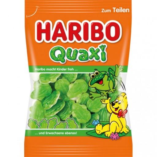Haribo Quaxi Green Frog želé s penou 175 g DE