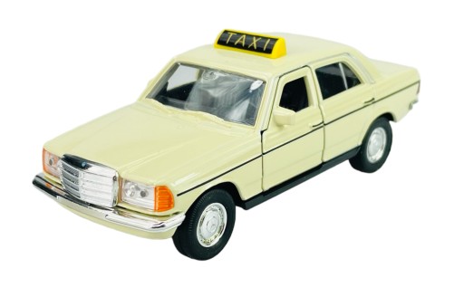 WELLY MERCEDES-BENZ E CLASS W123 TAXI 1:34 NOVINKA