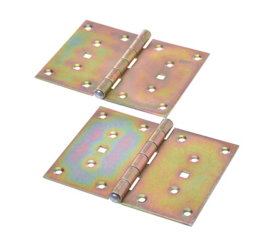 Pletený pánt 100 x 130mm konštrukcia, pozinkovaný zlato, 2 ks