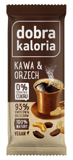 Dobrá kalorická tyčinka Coffee & Orech 35g