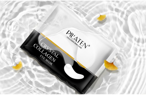 PILATEN COLLAGEN FLAKES OČNÁ KRYŠTÁLOVÁ MASKA 10 KS