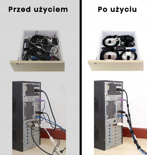 ORGANIZÁTOR KÁBLA PÁSKA NA VELCRO PÁSKA KÁBEL NA VELCRO 5M NASTAVITEĽNÝ MONTIS