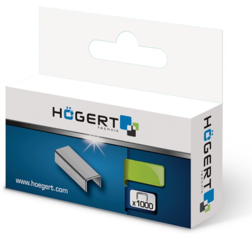 Spony, typ J, 10mm, 11,3mm, 1000 ks. HOEGERT