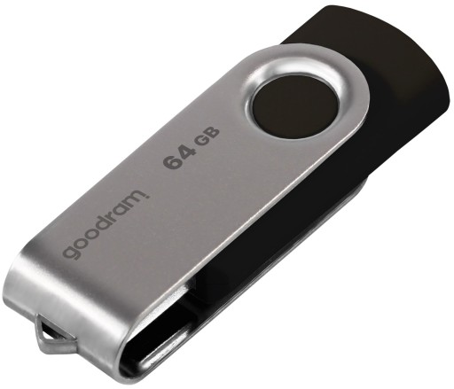 GOODRAM UTS2 64GB USB 2.0 Pendrive čierny