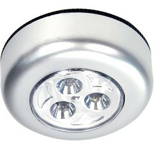 X1 SAMOLEPIACA LAMPA 3LED DIÓDA BATÉRIA DOTYK