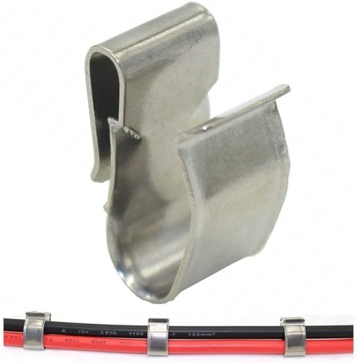 10x Frame Clip Držiak na kábel PV Solar DC Cable 4-6mm2 MC4