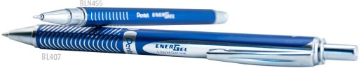 PENTEL EnerGel BLN455 modré kovové gélové pero