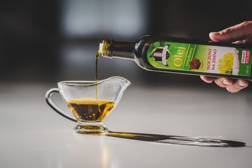 Za studena lisovaný repkový olej 500 ml TRAWIŃSCY