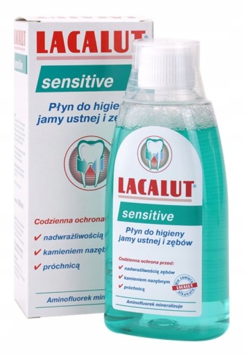LACALUT Sensitive ústna voda 300ml