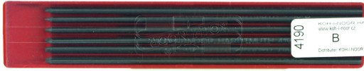 KOH-I-NOOR B tuhy pre autoceruzky 2mm 12 kusov