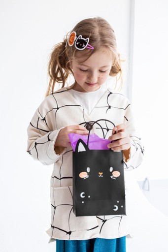 HALLOWEENSKÉ ČIAPKY DO VLASOV GHOST PUMPKIN CAT 3 kusy