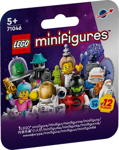 LEGO MINIFIGURES MINIFIGURES 71045 SÉRIA 26 Vesmírny vesmír