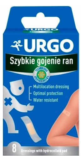 URGO Náplasti na rýchle hojenie rán 8 ks.