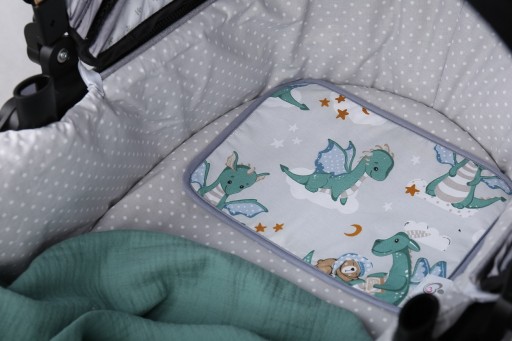 UNIVERZÁLNY PROTISEDACÍ VANKÚŠEK DO KOČÍKU BABYMAM A GONDOLOVÉ SEDADLO